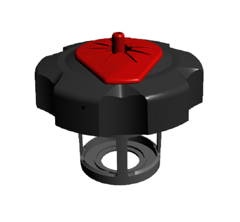 Tapón de gasolina negro/rojo especial para garrafa Tuff Jug TUFFJUG QCHR