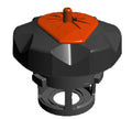 Tapón de gasolina negro/naranja especial para garrafa Tuff Jug TUFFJUG QCKTMO