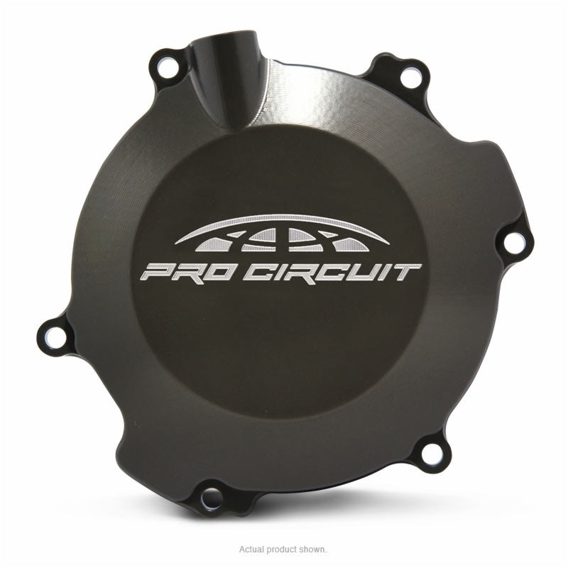 Tapa de embrague Pro Circuit para Kawasaki KX85/100: aluminio, negro PRO CIRCUIT CCK1085