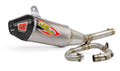 Linea completa escape Pro Circuit T-6, acero inox, KTM SX-F/FC 250: Silencioso de titanio, tapa de carbono PRO CIRCUIT 0151925H