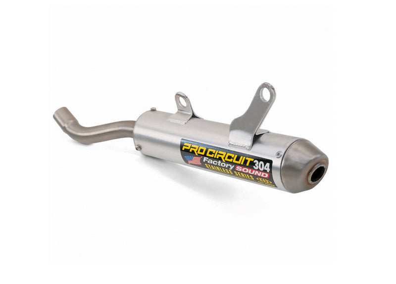 Silencioso Pro Circuit 304 Suzuki RM125: aluminio, tapa de acero inox PRO CIRCUIT SS89125-304