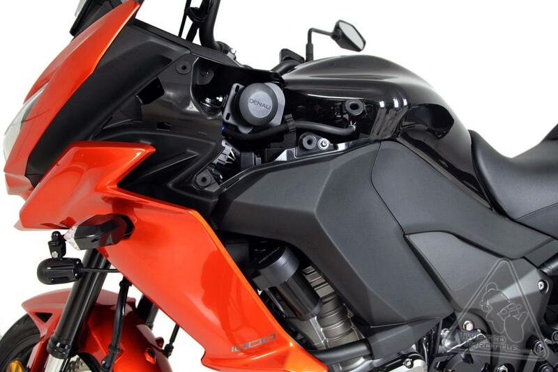 Soporte para claxon Soundbomb Denali Kawasaki Versys 1000LT DENALI HMT.08.10100