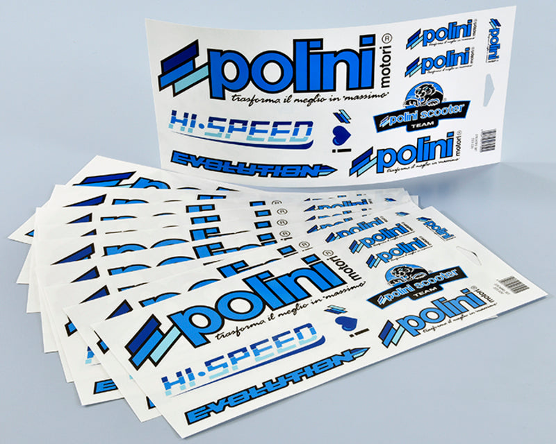 Juego de adhesivos POLINI Blue Line POLINI 225,02