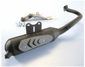Escape Polini acero negro original homologado Vespa 200.0309 POLINI 200,0309