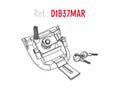 Recambio Conjunto CIERRE SH37 SHAD D1B37MAR