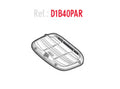 Pletina UNIVERSAL SH40, SH45, 4 SHAD D1B40PAR