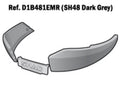 MARCOS D/I para baúl SHAD SH48 GRIS OSCURO SHAD D1B481EMR