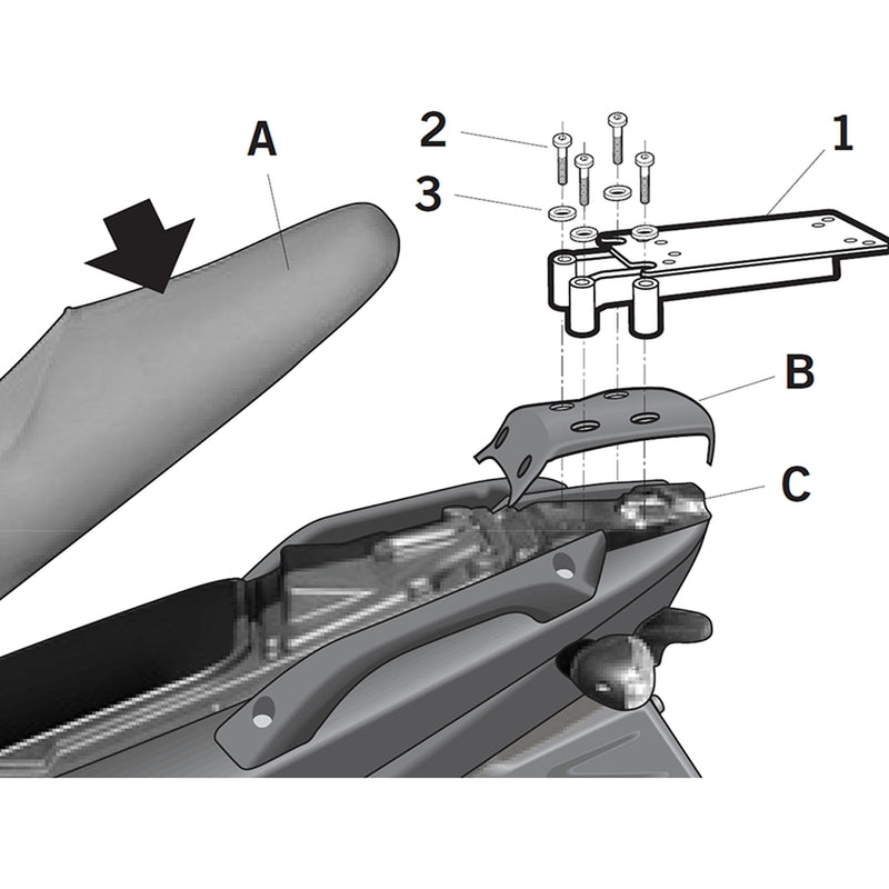Fijaciones Top GILERA RUNNER 50SP-VX SHAD G0RN56ST