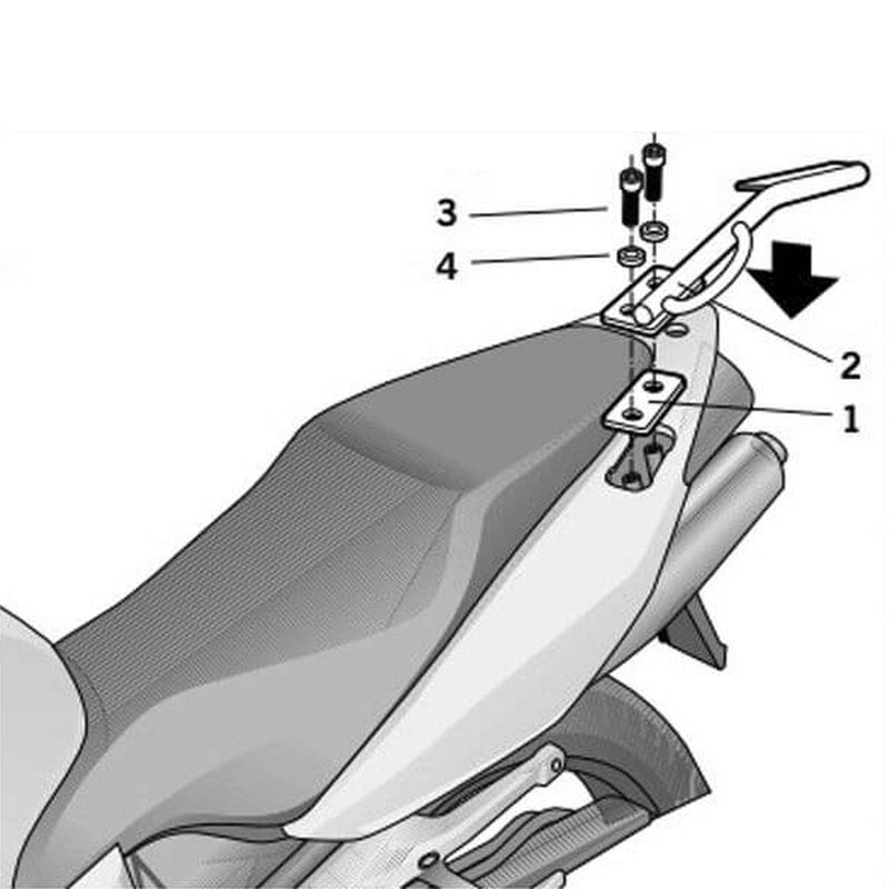 Fijaciones Top SHAD Honda VFR800 VTE02 SHAD H0VF82ST