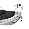 Fijaciones SHAD KYMCO XCITING 500 R/ABS 05-10 SHAD K0XC55ST
