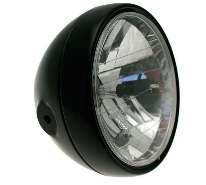 BIHR Classic Headlight Black Ø180x160mm universal BIHR KED9B