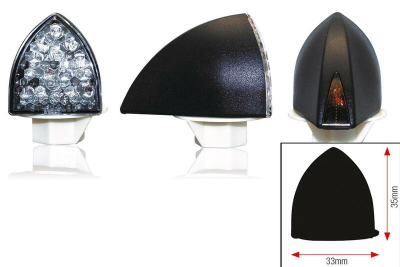 BIHR Profil LED Indicators Black Universal BIHR A10-50020