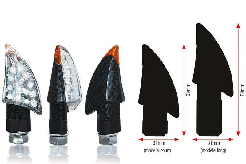 BIHR Blade LED Indicators Long Bamboo Universal BIHR A10-50043