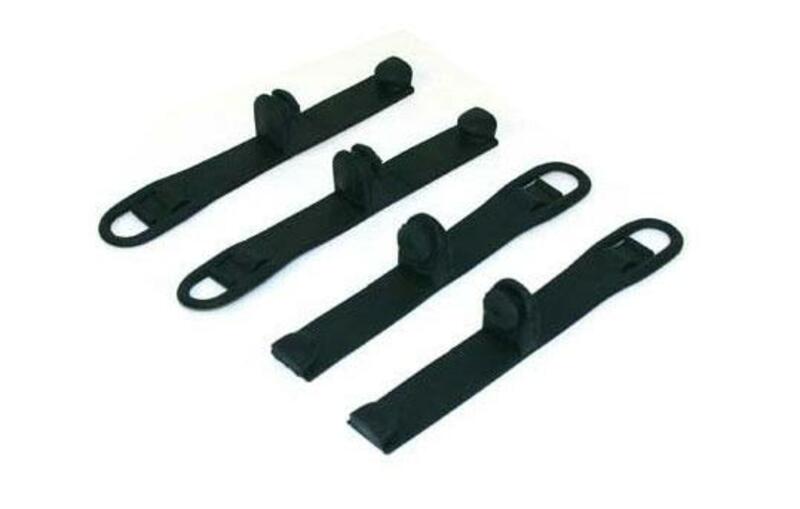 BIHR Enduro Headlight Straps Rubber Orange BIHR K-111