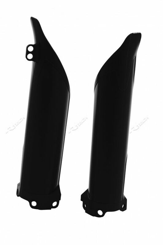 Protectores de horquilla RACETECH - negro RACETECH R-PSKXFNR0009