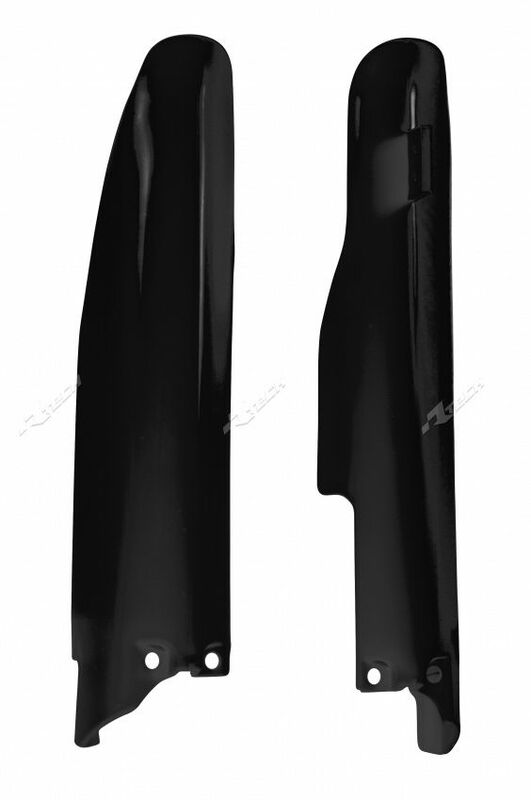 Protectores de horquilla RACETECH - negro RACETECH R-PSRM0NR0007