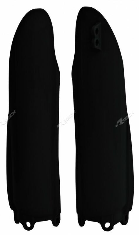 Protectores de horquilla RACETECH - negro RACETECH R-PSYZ0NR0008
