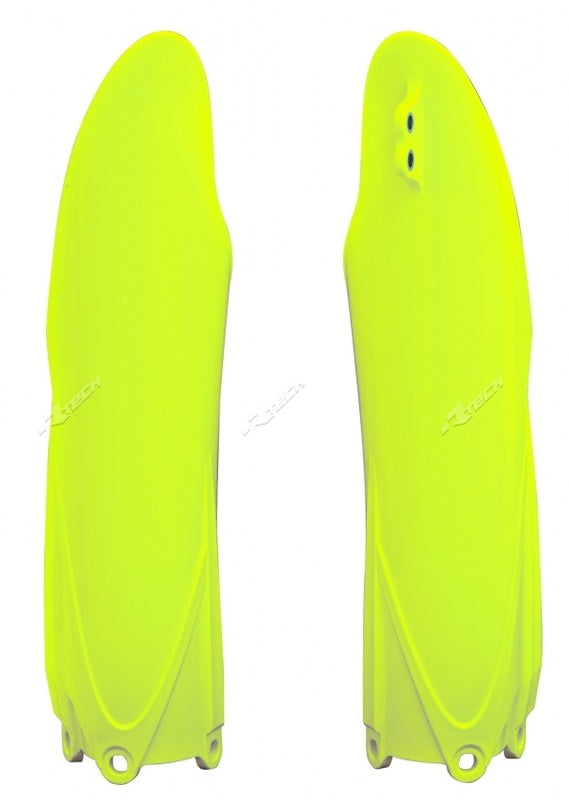 Protectores de horquilla RACETECH - amarillo fluorescente RACETECH R-PSYZ0GF0010