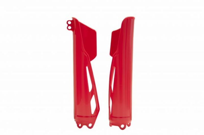 Protectores de horquilla RACETECH - rojo RACETECH R-PSCRFRS0019