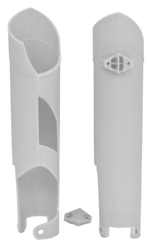 Protectores de horquilla RACETECH - blanco RACETECH R-PSKTMBN0008