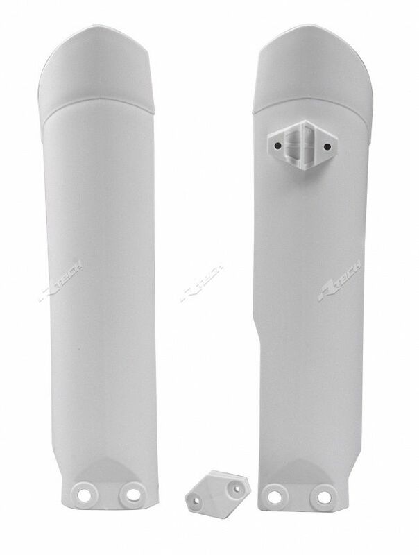 Protectores de horquilla RACETECH - blanco RACETECH R-PSKTMBN0985
