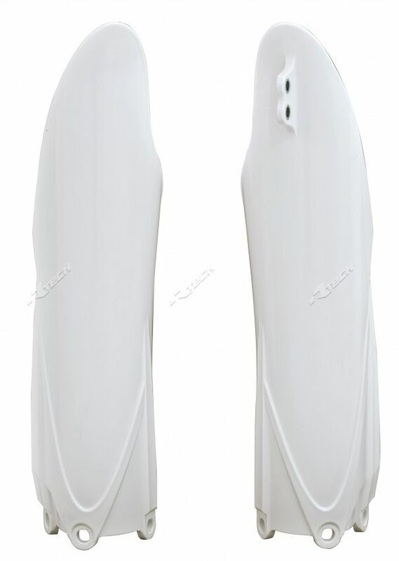Protectores de horquilla RACETECH - blanco RACETECH R-PSYZ0BN0010