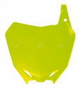 Portanúmeros delantero RACETECH Amarillo Neón Suzuki RM-Z250 / 450 RACETECH R-TBRMZGF0008