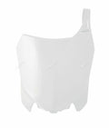 Portanúmeros delantero RACETECH Blanco Honda CRF250R / 450R RACETECH R-TBCRFBN0013