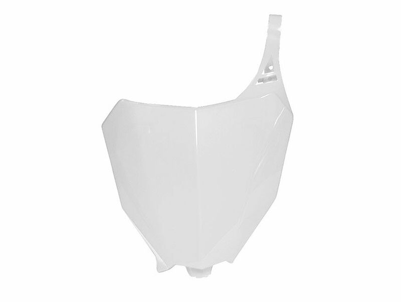 Portanúmeros delantero RACETECH Blanco Honda CRF450R / RX RACETECH R-TBCRFBN0017