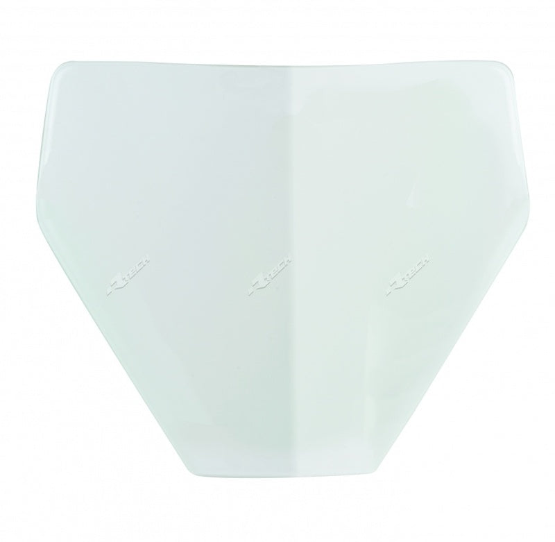 Portanúmeros delantero RACETECH Blanco Husqvarna TC85 RACETECH R-TBHSQBN0085