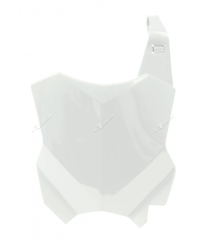 Portanúmeros delantero RACETECH Blanco Kawasaki KX-F450 RACETECH R-TBKXFBN0016