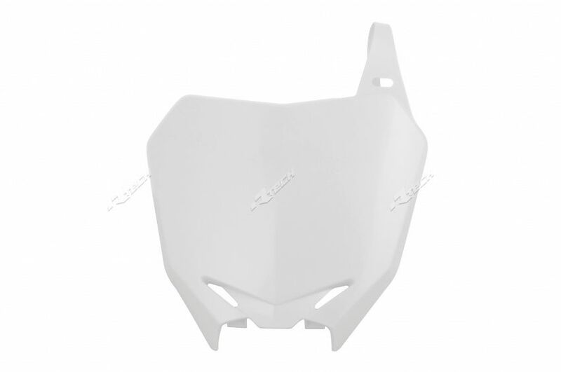 Portanúmeros delantero RACETECH Blanco Suzuki RM-Z250 / 450 RACETECH R-TBRMZBN0008