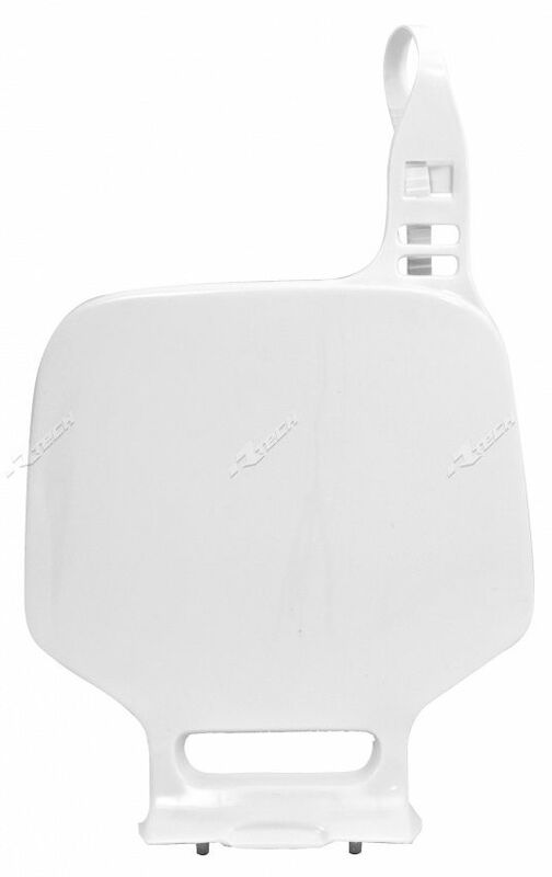 Portanúmeros delantero RACETECH Blanco Yamaha YZ80 / 85 RACETECH R-TBYZ0BN0085