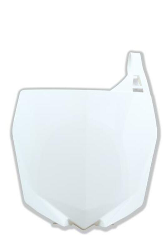 Portanúmeros delantero RACETECH Husqvarna Blanco Yamaha RACETECH R-TBYZFBN0010