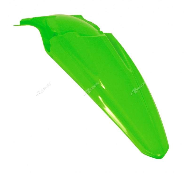 Guardabarros Trasero RACETECH Verde Neón Kawasaki RACETECH R-PPKXFVF0016