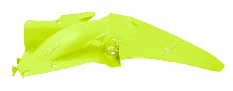 Guardabarros Trasero RACETECH Amarillo Neón Yamaha YZ250F / 450F RACETECH R-PPYZFGF0014