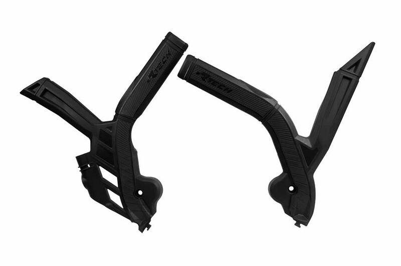 Protector de Chasis Bi-Material RACETECH Negro RACETECH R-PRTBETNR001