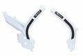 Protector de Chasis Bi-Material RACETECH Blanco / Negro RACETECH R-PRTKTMBNNR2