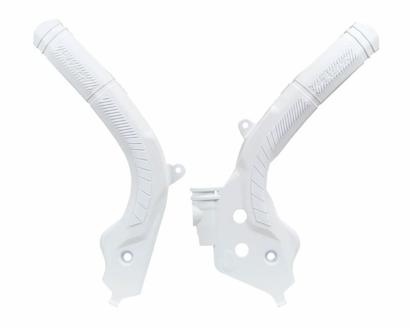 Protector de Chasis Bi-Material RACETECH Blanco RACETECH R-PRTKTMBN001
