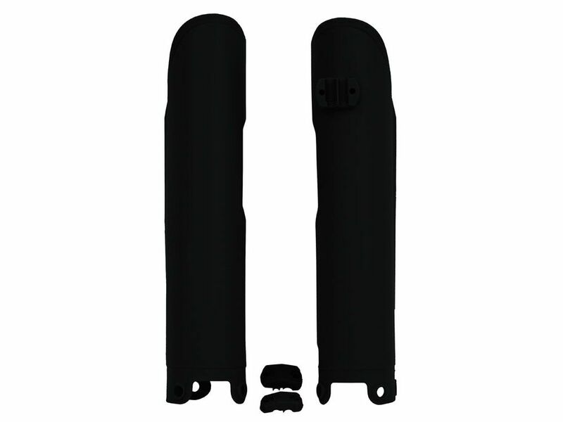 Protectores de horquilla RACETECH - negro RACETECH R-PSKTMNR0000