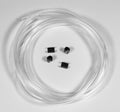 Junta de goma para pantallas MRA, transparente, (2 metros + 6 clips) MRA 4025066135158