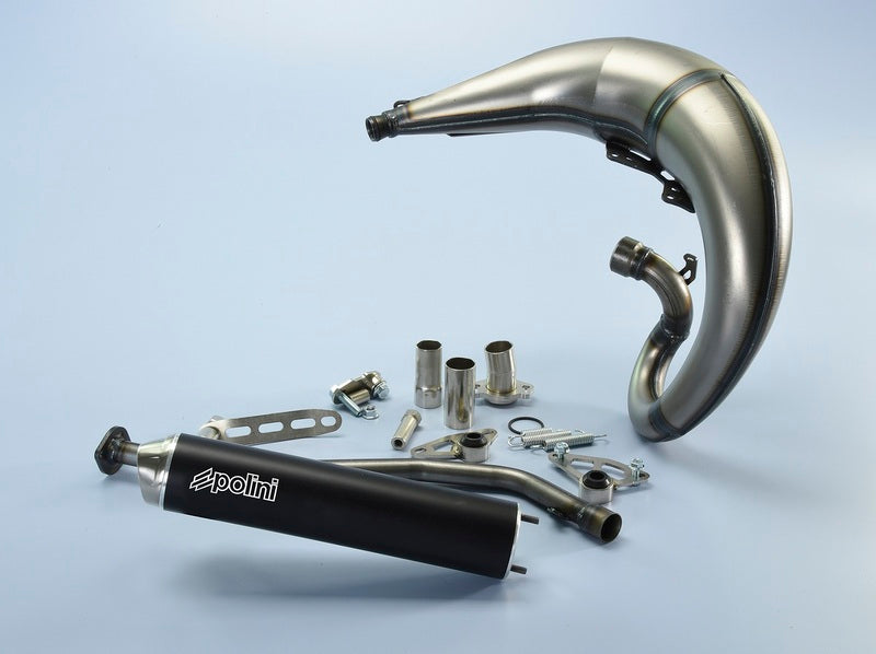 POLINI Race Full Exhaust System - Black Aluminium Sherco POLINI 200,0414