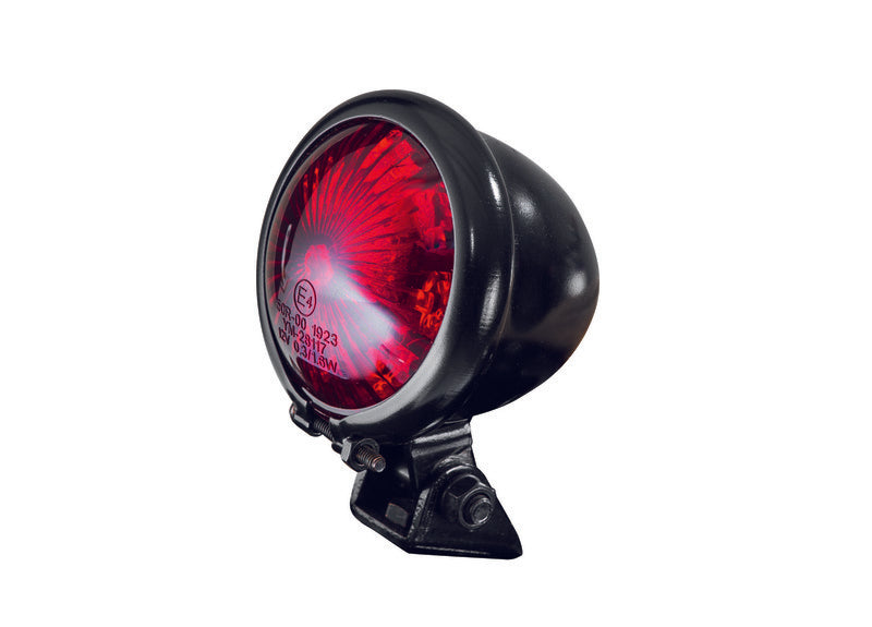 Piloto trasero LED homologado rojo BIHR EGG negro BIHR 6FC99R091B