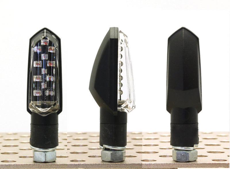 Intermitentes V PARTS Bud LED negro universal V PARTS 6PP99T091B