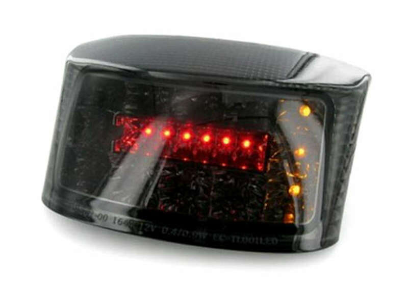 Piloto trasero con intermitentes integrados V PARTS LED ahumado MBK/Yamaha V PARTS 601B1M095B