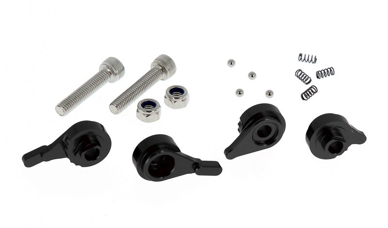 Kit de tornillos de palanca de freno V-PARTS negro V PARTS KIT-SL1-BLACK