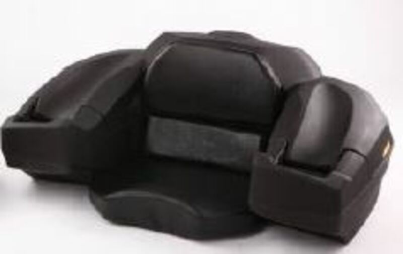 Maleta trasera para ATV con asiento BIHR 75L negro BIHR L7500