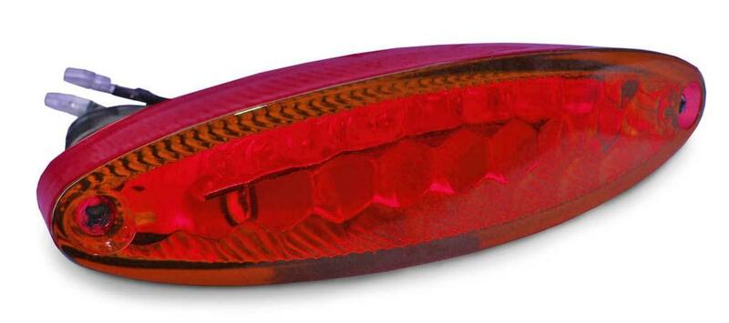 Piloto trasero V PARTS Space LED rojo universal V PARTS 2044103