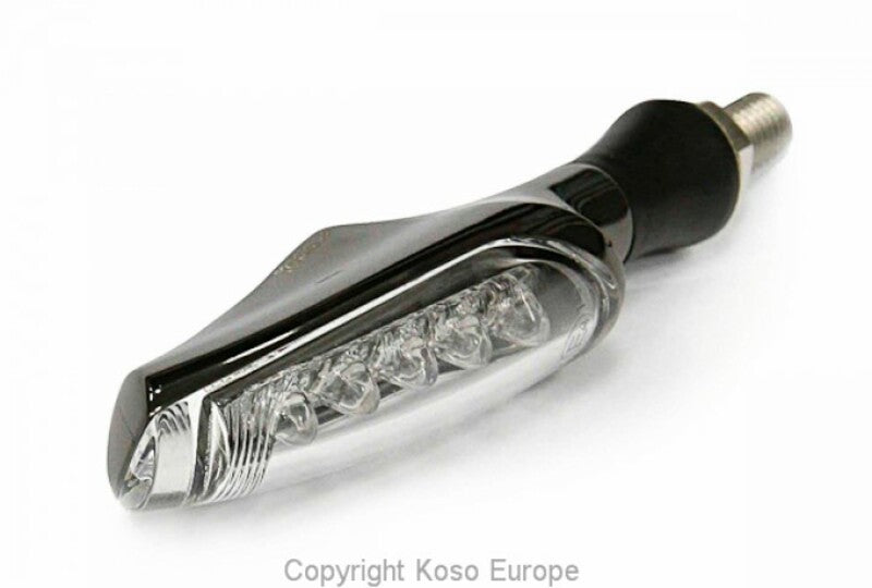 Intermitente universal KOSO Unlimited LED negro mate / translúcido KOSO HE015KI0