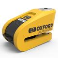 OXFORD Alpha XA14 Alarm Disc Lock Ø14mm Stainless Steel Black/Yellow OXFORD LK217